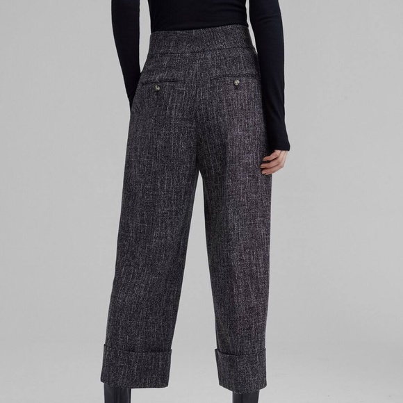Club Monaco Pleated High Rise Pants - Picture 2 of 5